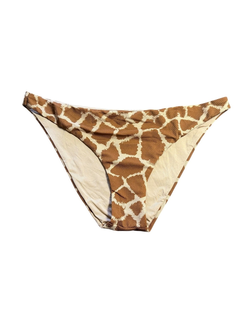 BANANA REPUBLIC ONIA x Ashley Pique giraffe print Bikini Bottom size XL New